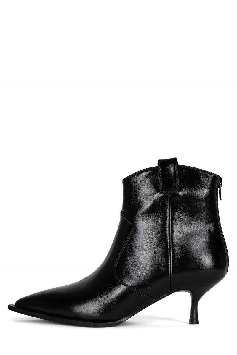 Black Women\'s Jeffrey Campbell Zhenya Ankle Boots | DRAIOS-196