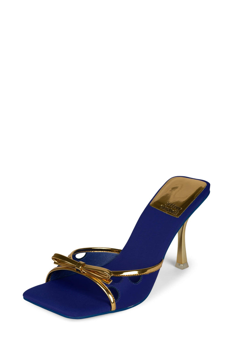 Blue Women's Jeffrey Campbell Bowzy-New Heels | MATOHI-014