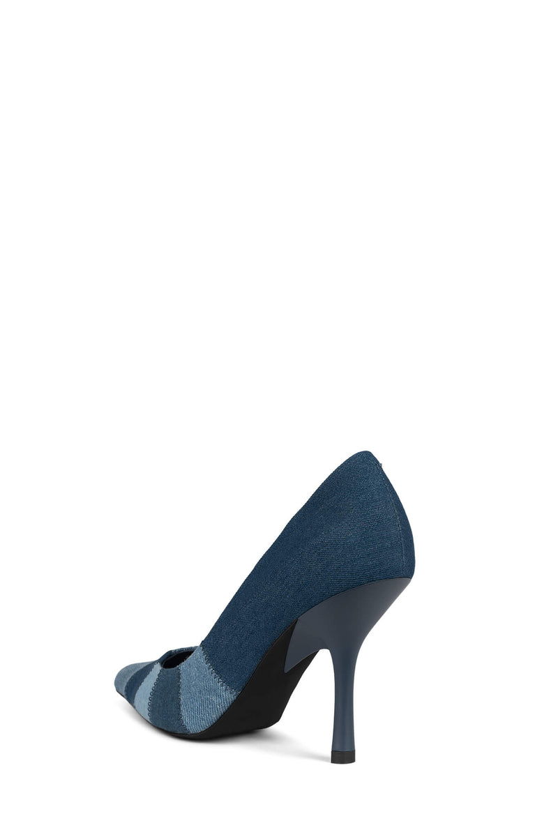 Blue Women's Jeffrey Campbell Marveil-Hi Heels Shoes | JQYSEF-309