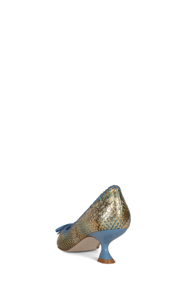 Blue Women's Jeffrey Campbell Torpedo-2 Heels Shoes | SPYHRX-534