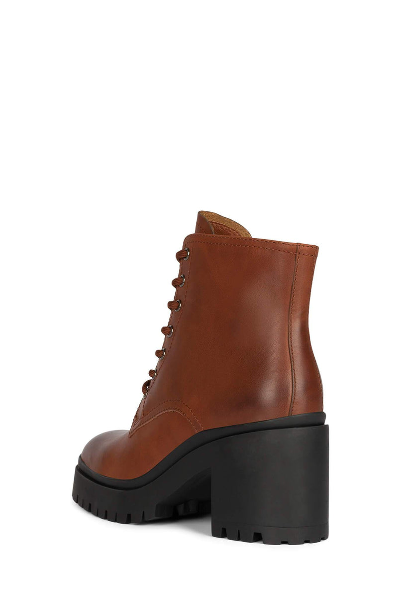 Brown Women's Jeffrey Campbell Anemone-Lu Ankle Boots | ESYHWN-724