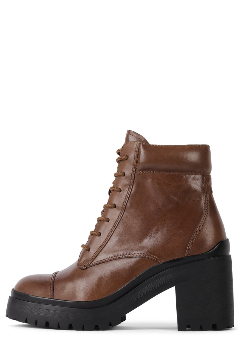 Brown Women\'s Jeffrey Campbell Chugiak Booties | IRBAGH-907