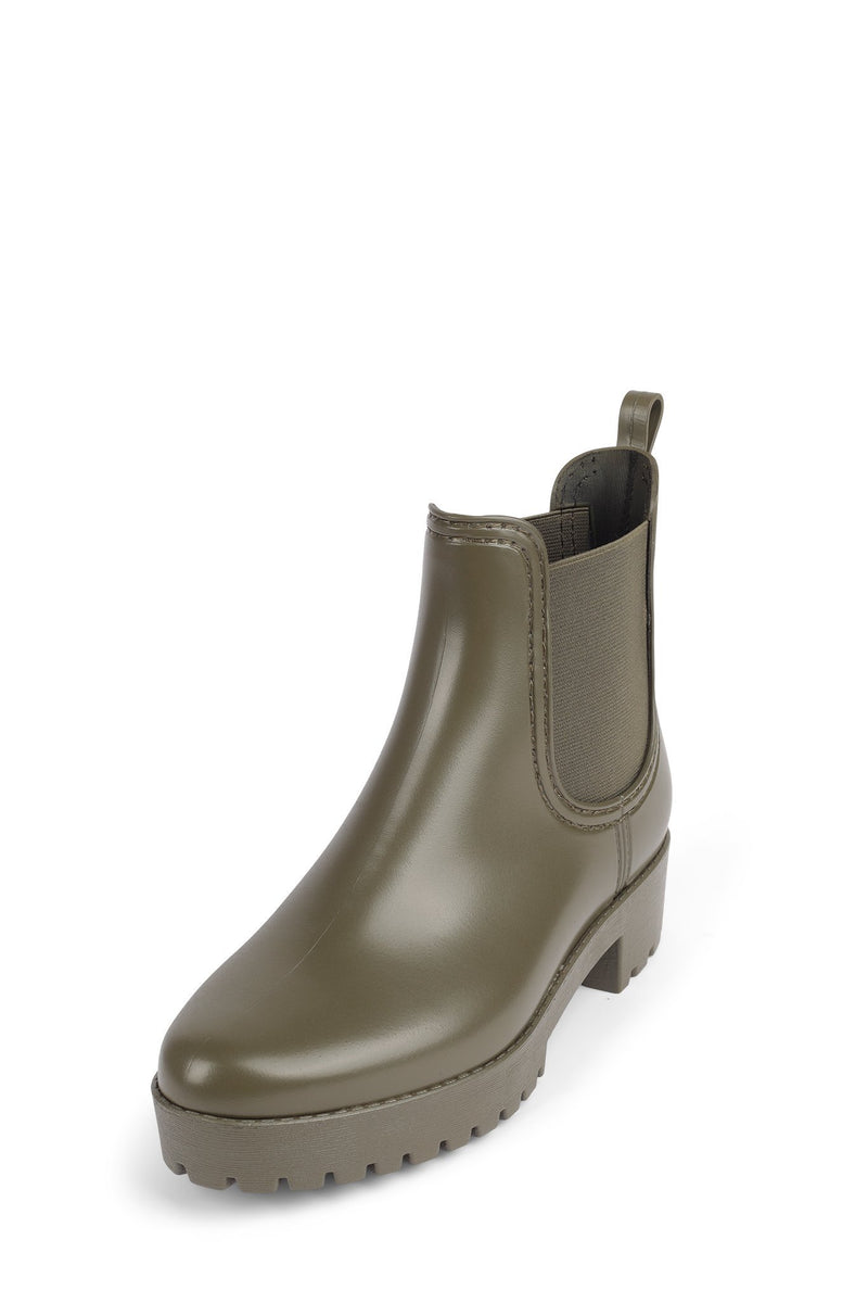 Brown Women's Jeffrey Campbell Cloudy Rain Boots | VXFBTK-267