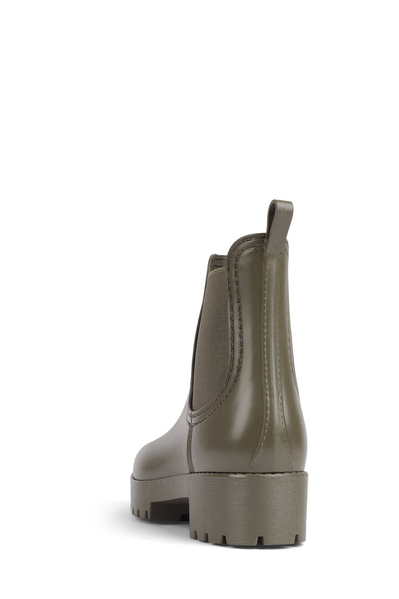 Brown Women's Jeffrey Campbell Cloudy Rain Boots | VXFBTK-267