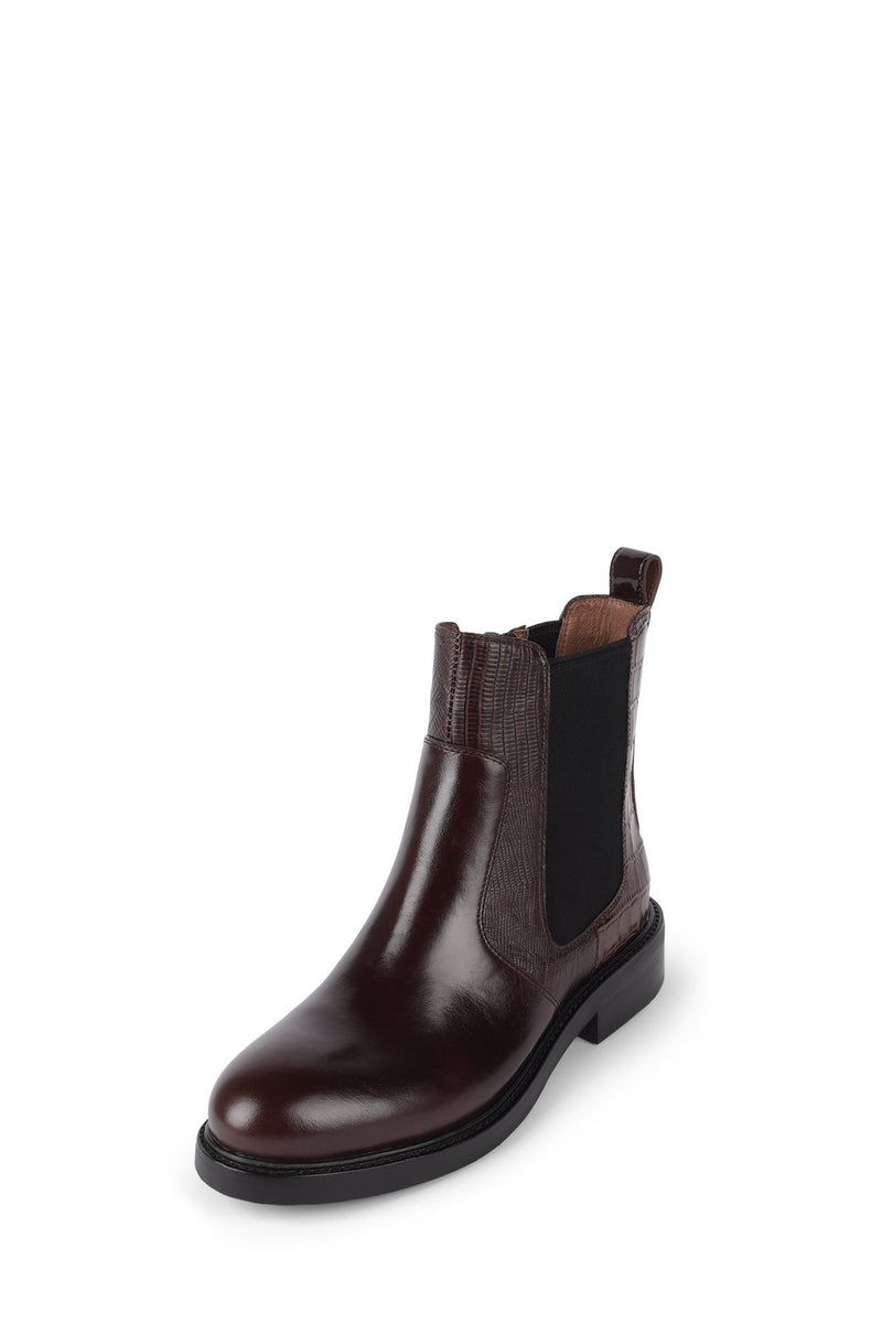 Brown Women's Jeffrey Campbell Edmond Chelsea Boots | KBVRJP-428