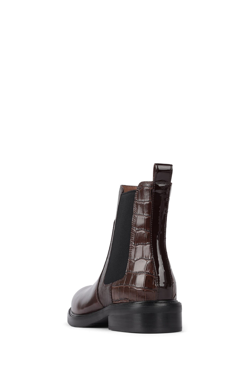 Brown Women's Jeffrey Campbell Edmond Rain Boots | JHLQWV-937