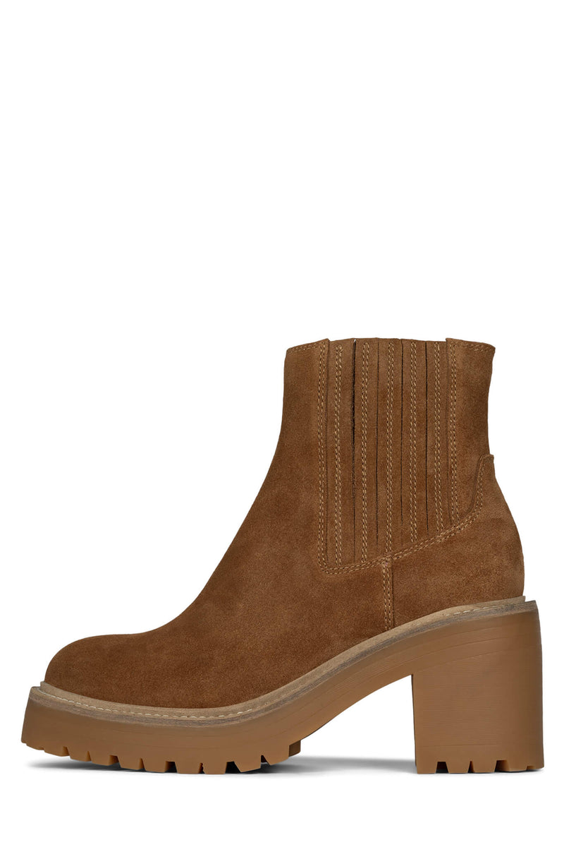 Brown Women's Jeffrey Campbell Tuckee Ankle Boots | RTVCNF-348