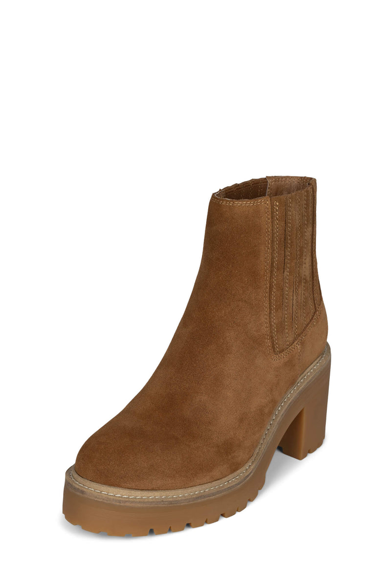 Brown Women's Jeffrey Campbell Tuckee Ankle Boots | RTVCNF-348