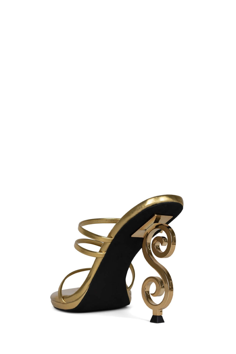 Gold Women's Jeffrey Campbell Dionysus Heels | NATIMD-032