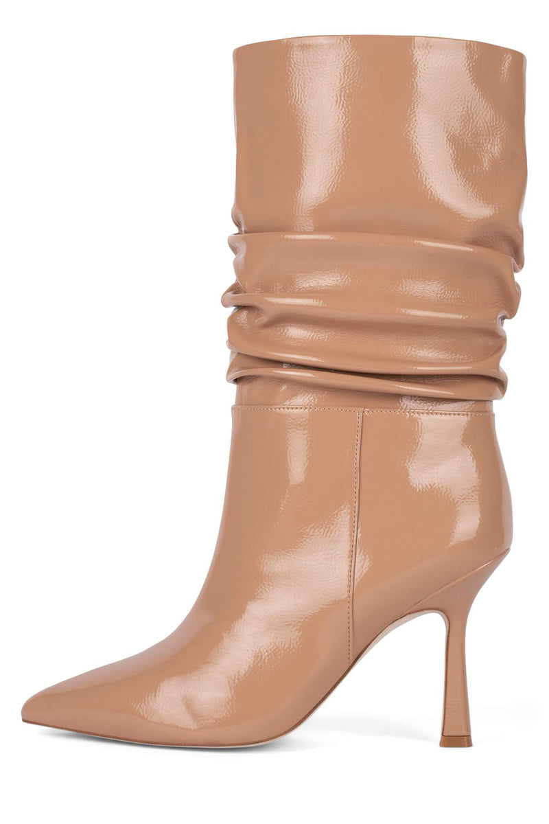 Gold Women's Jeffrey Campbell Guillo-2 Ankle Boots | PQIEXV-547