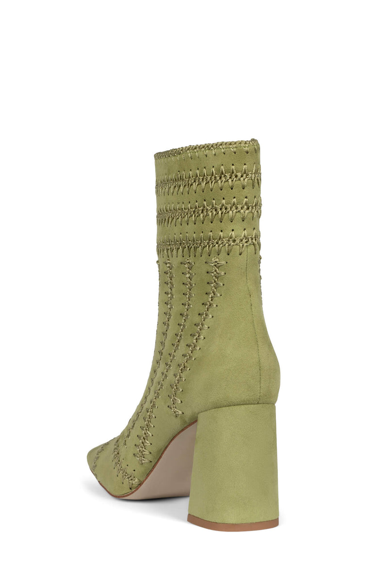 Green Women's Jeffrey Campbell Grateful-2 Ankle Boots | GRZHMN-407