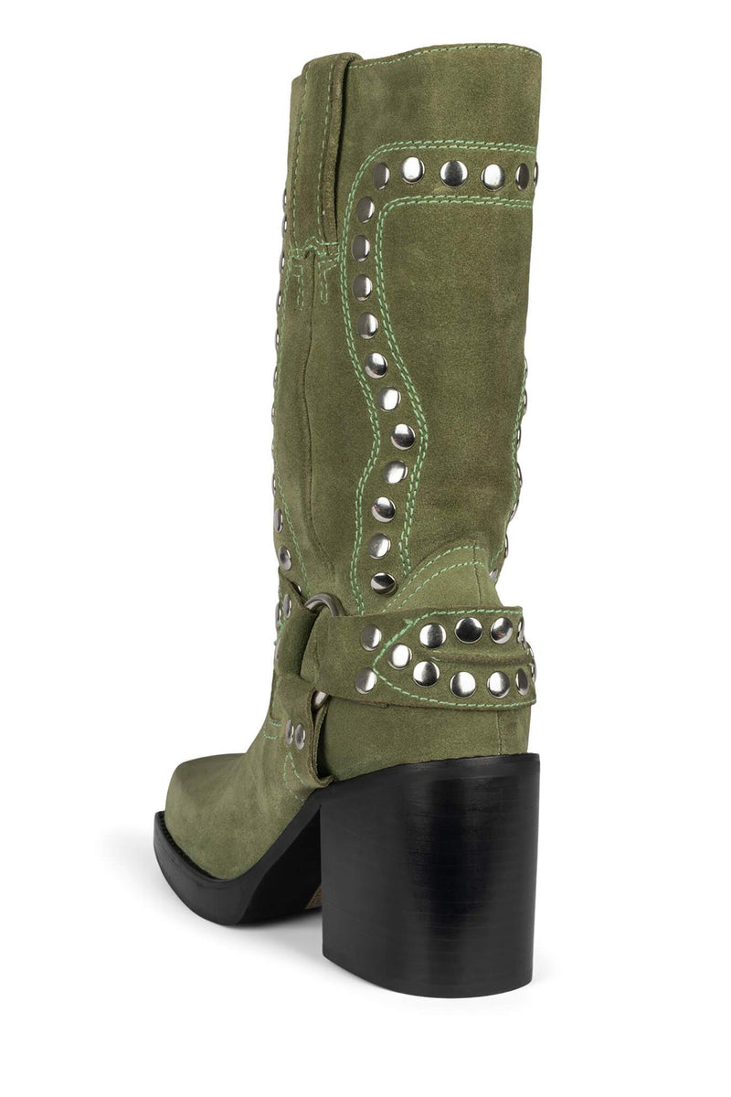 Green Women's Jeffrey Campbell Juvenile-S Ankle Boots | NEYITP-372