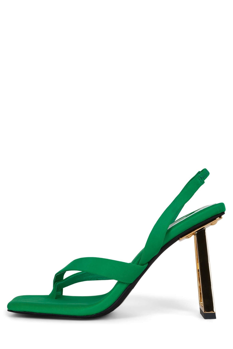 Green Women\'s Jeffrey Campbell Mercantile Heels | BMVHCO-387