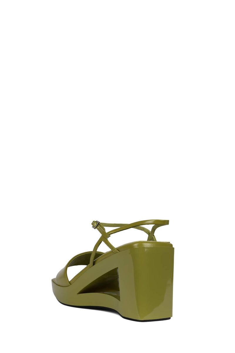 Green Women's Jeffrey Campbell Scoobiedoo Wedges | WPLUFE-647