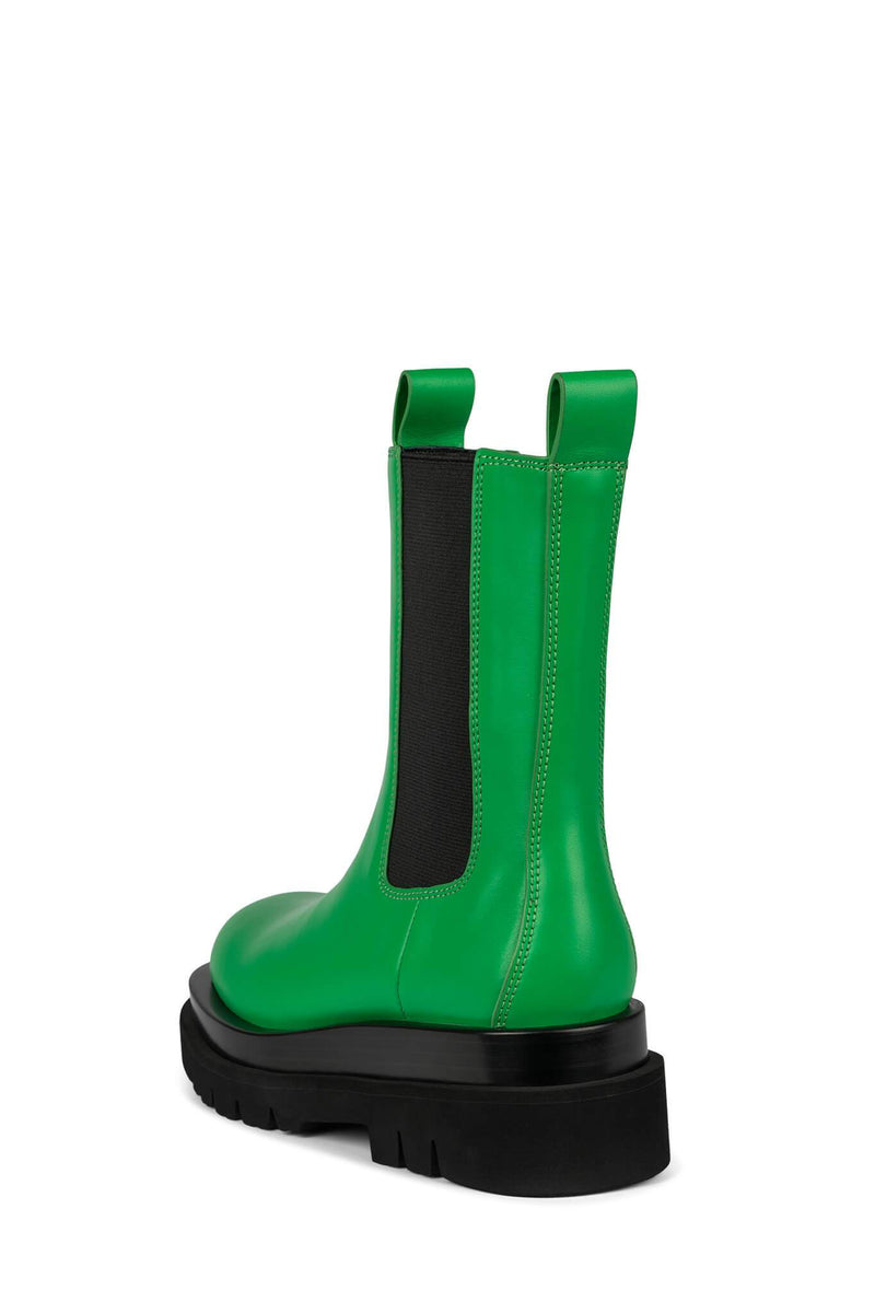 Green Women's Jeffrey Campbell Tanked Rain Boots | SXCYFQ-560