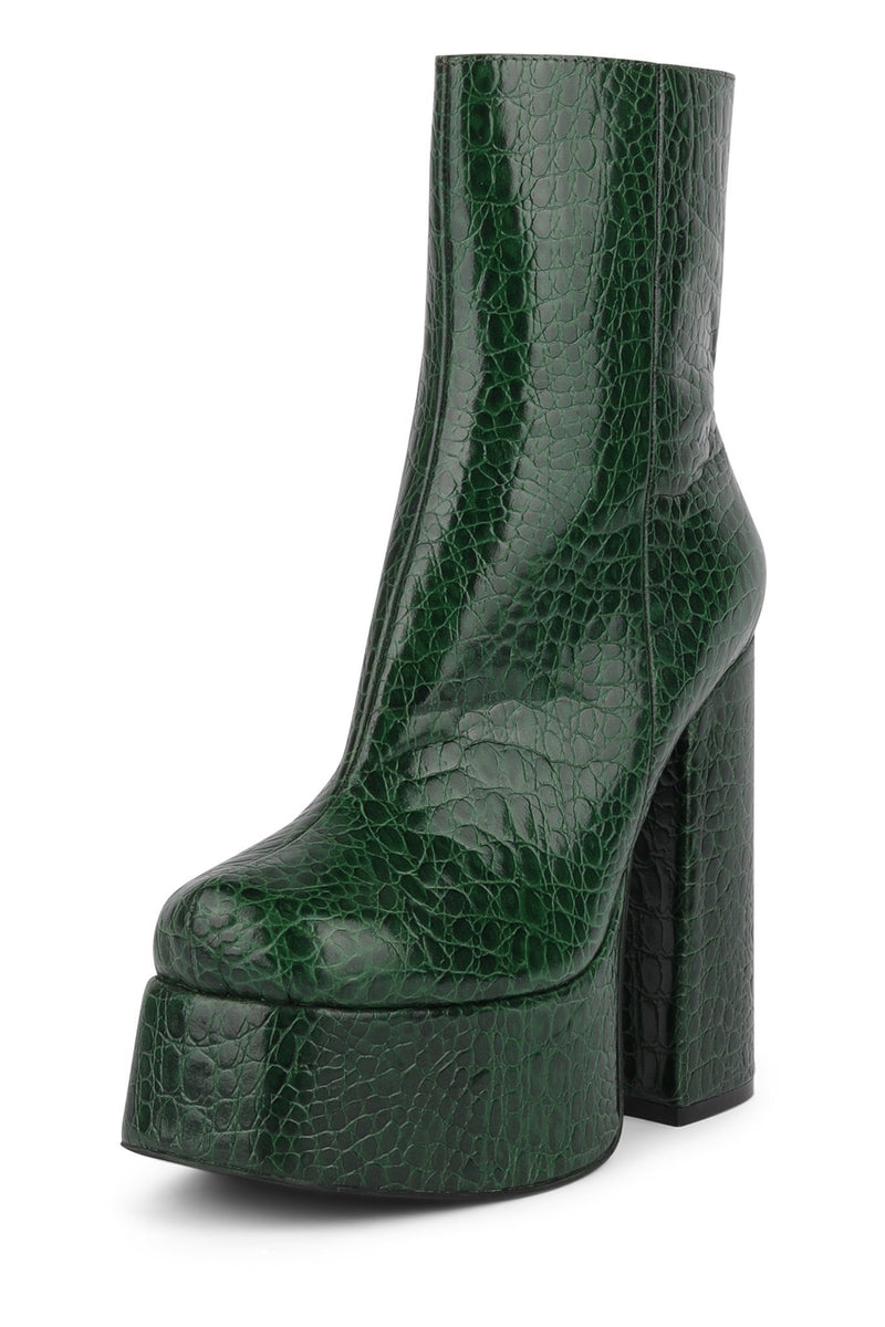 Green Women's Jeffrey Campbell Widow-Nb Ankle Boots | JLPSCR-897