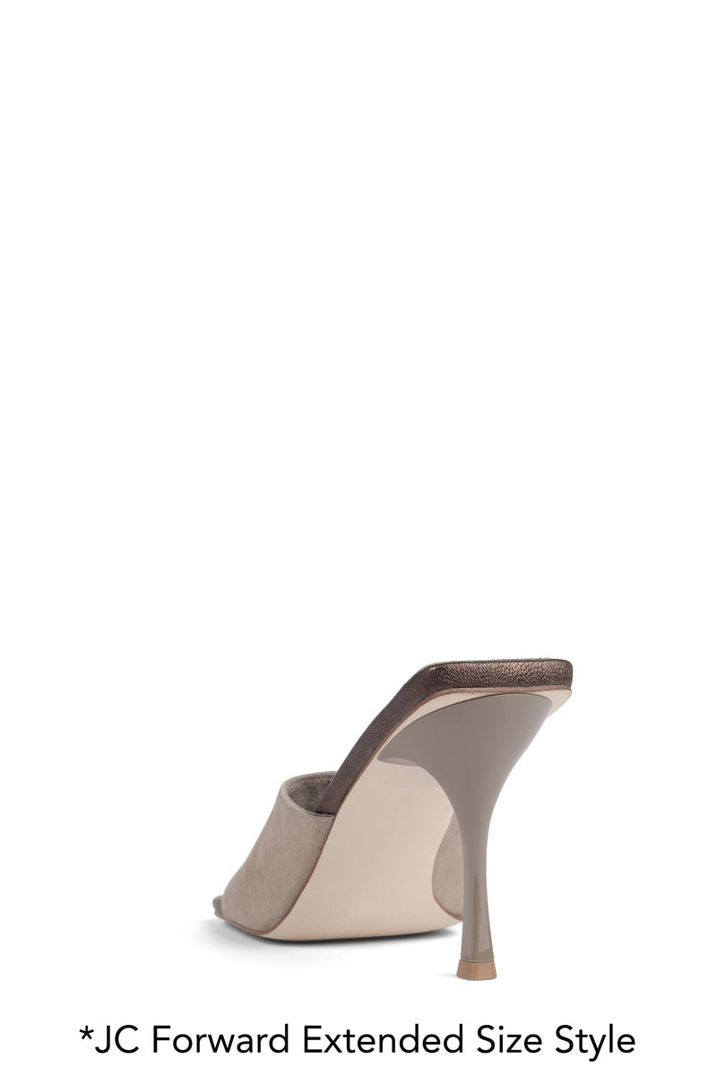 Grey / Brown Women's Jeffrey Campbell Buttercup Heels | UWLIJY-578