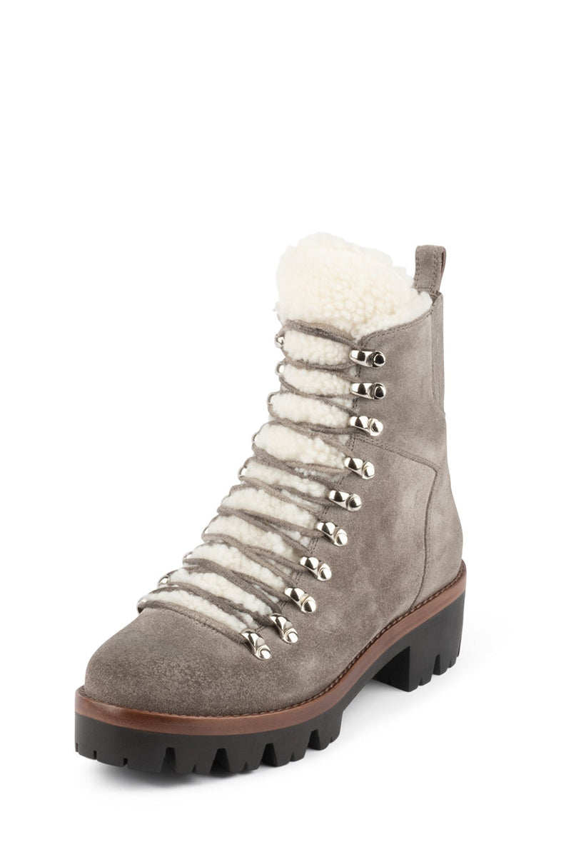 Grey Women's Jeffrey Campbell Culvert Booties | GRZKMP-513