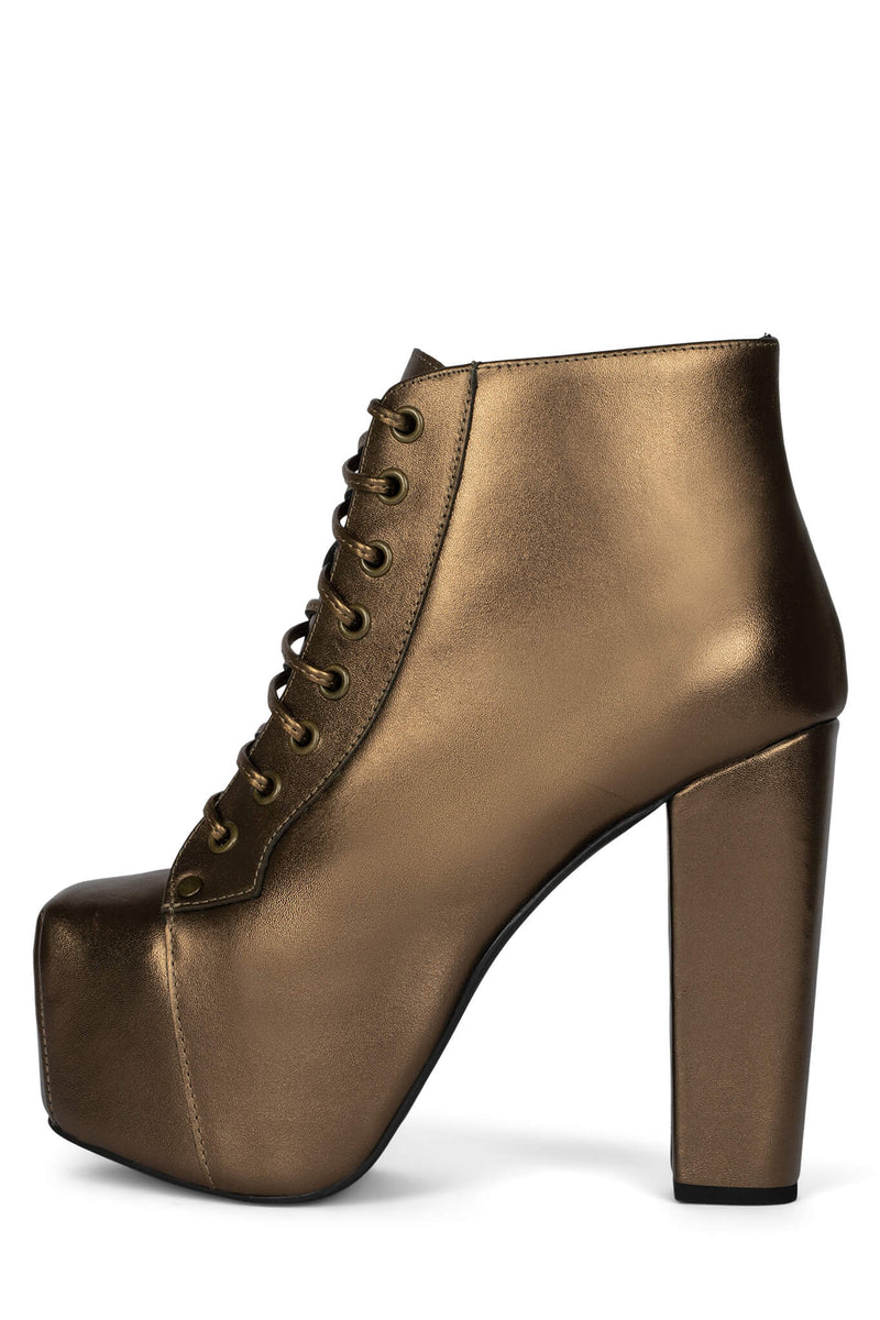 Metal Women's Jeffrey Campbell Lita Ankle Boots | MCJNUP-053