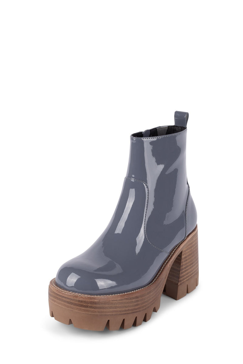 Navy Women's Jeffrey Campbell Quavo Ankle Boots | BVPJZT-392