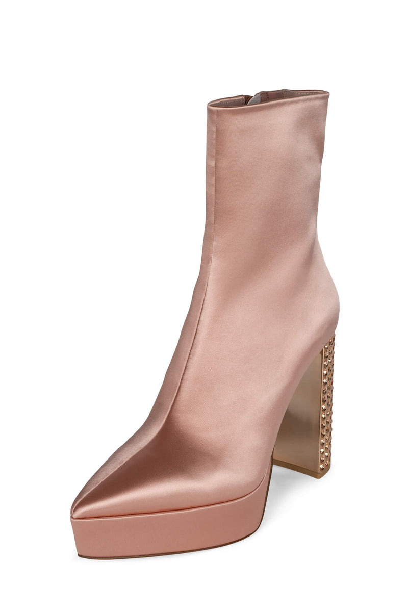 Pink Women's Jeffrey Campbell Bel-Du-Bal Ankle Boots | NUQERW-154