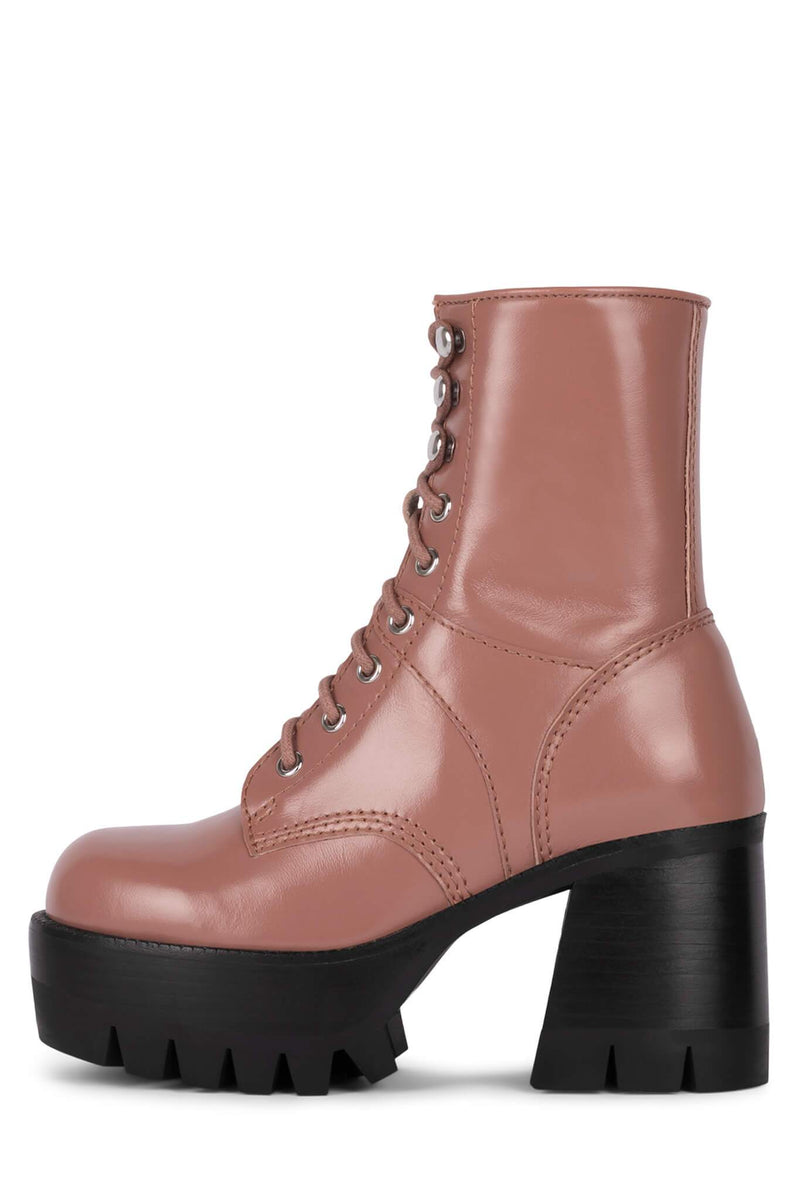 Pink Women\'s Jeffrey Campbell Cocoon Ankle Boots | JBOMIA-460