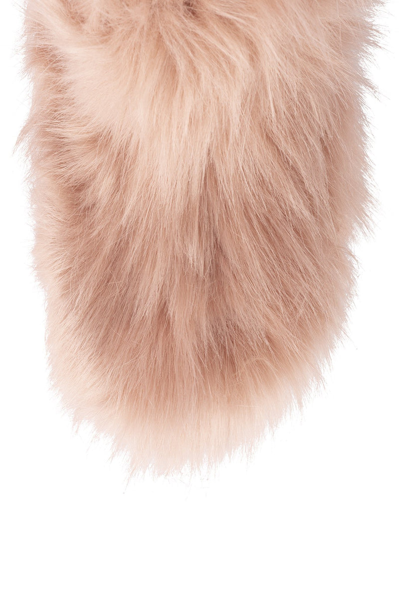 Pink Women's Jeffrey Campbell Fluffy-Lo Ankle Boots | SFNTQL-890