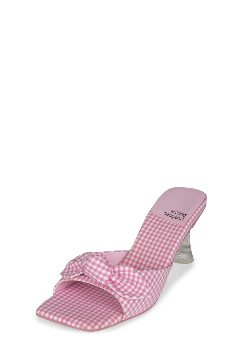 Pink Women's Jeffrey Campbell Mr-Bow Heels | MTHUSO-243