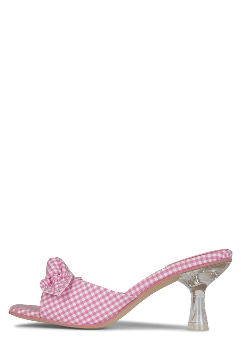 Pink Women\'s Jeffrey Campbell Mr-Bow Heels | MTHUSO-243