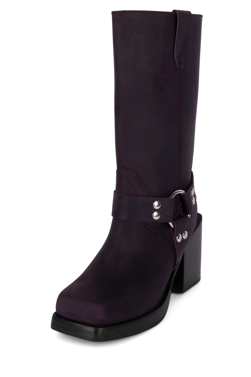 Purple Women's Jeffrey Campbell Teenage Ankle Boots | NQCDTE-715