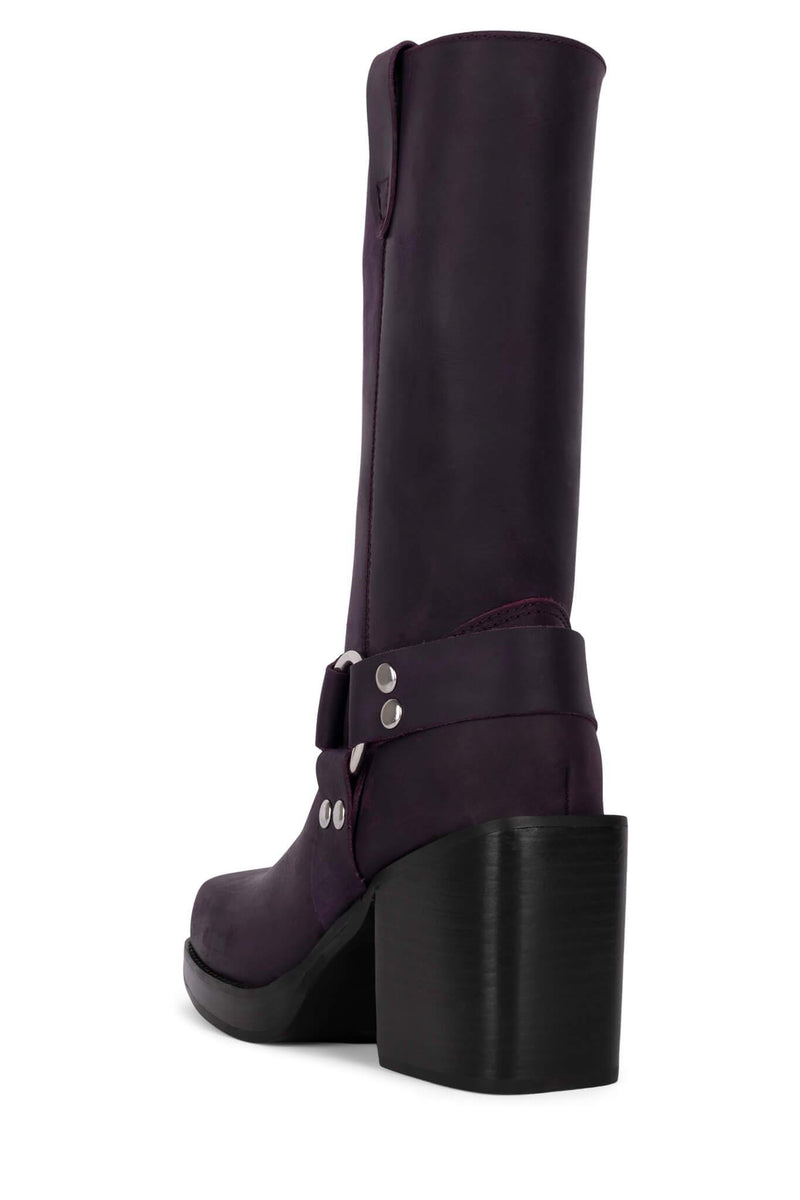 Purple Women's Jeffrey Campbell Teenage Ankle Boots | NQCDTE-715