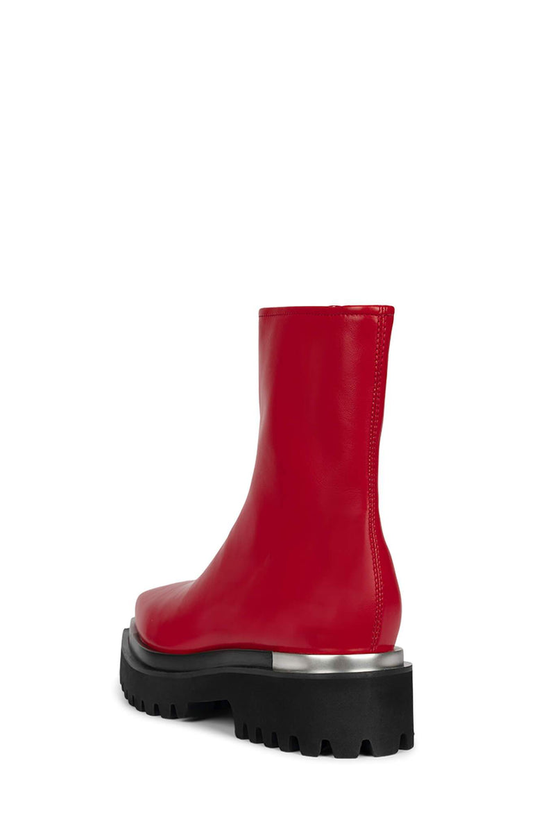 Red Women's Jeffrey Campbell Devout Rain Boots | CZORHE-832