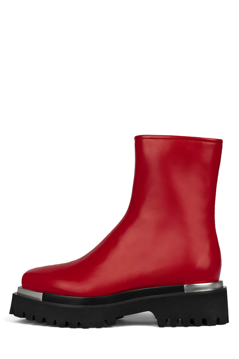 Red Women\'s Jeffrey Campbell Devout Rain Boots | CZORHE-832