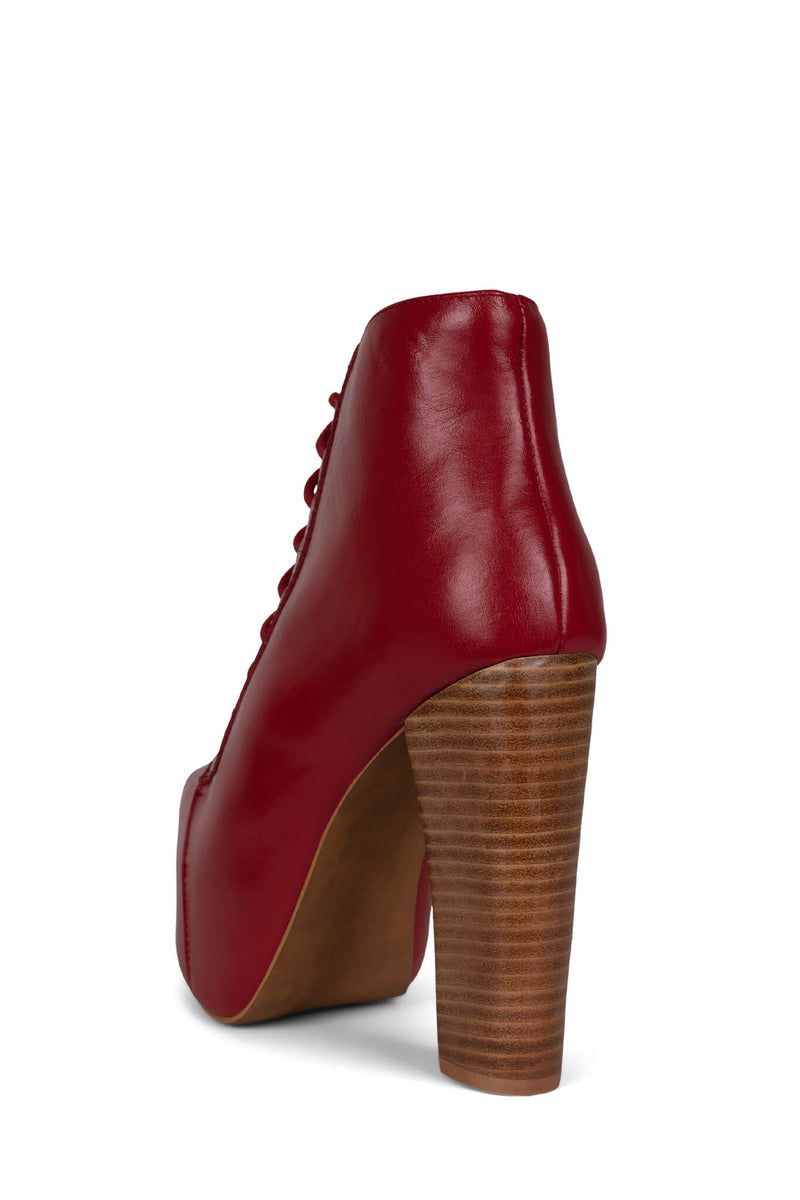 Red Women's Jeffrey Campbell Lita Ankle Boots | NBRKOD-703