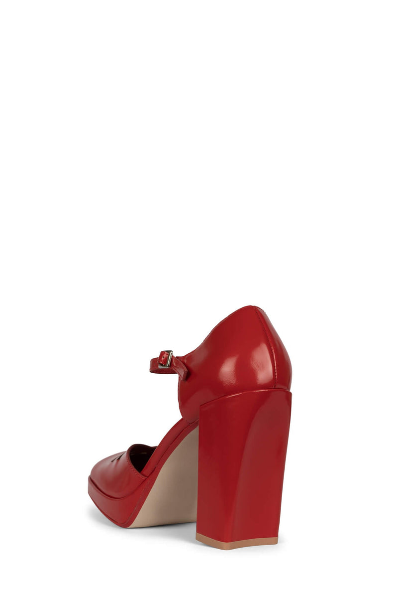 Red Women's Jeffrey Campbell Maxxed Heels Shoes | PDTQGE-071