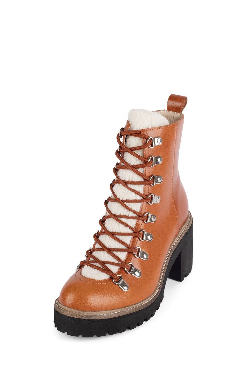 Red Women's Jeffrey Campbell Owhat Ankle Boots | PTLXDA-618