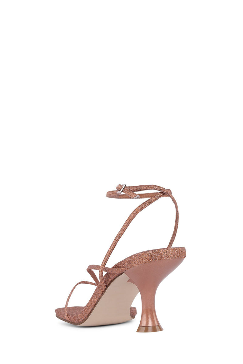 Rose Gold Women's Jeffrey Campbell Fluxx Heels | FRQXKS-278