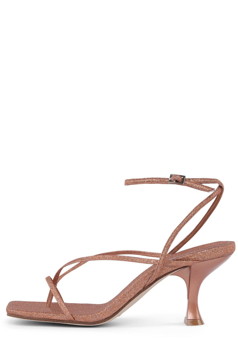 Rose Gold Women\'s Jeffrey Campbell Fluxx Heels | FRQXKS-278