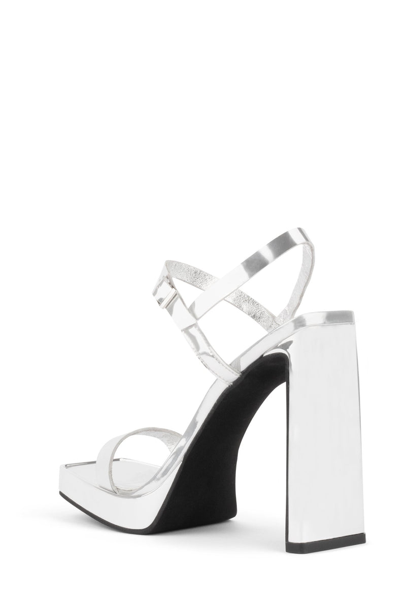 Silver Women's Jeffrey Campbell Danceria-2 Heels | TZPVLN-193