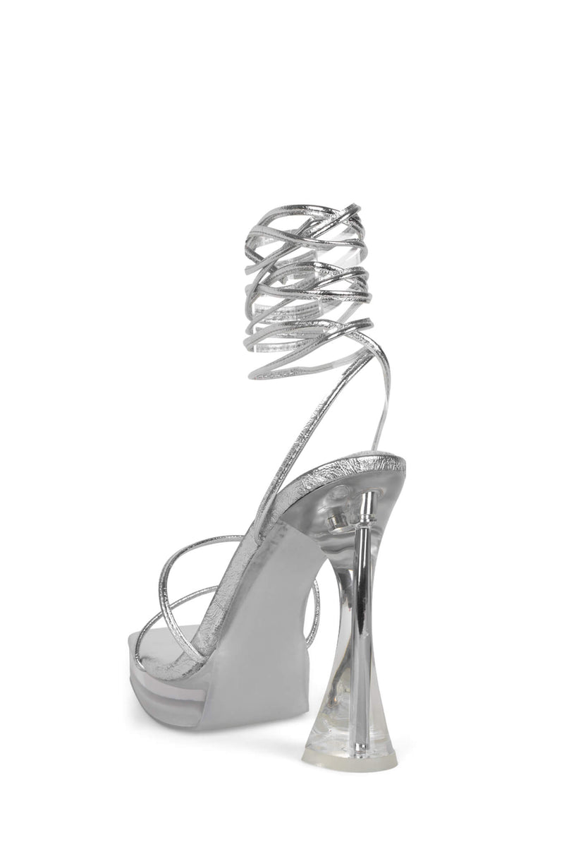 Silver Women's Jeffrey Campbell Madonna-Cl Heels | CNXBFW-756