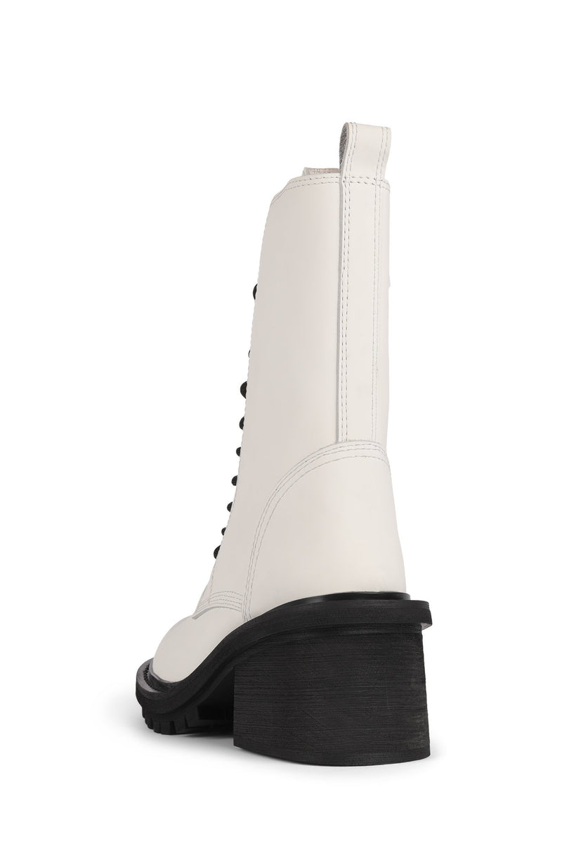 White Women's Jeffrey Campbell Annexed Booties | MJHLDK-925