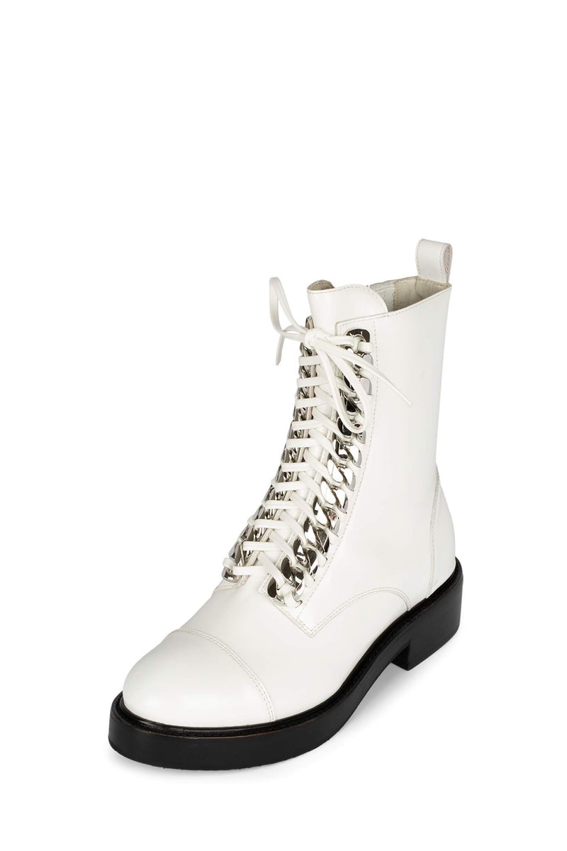 White Women's Jeffrey Campbell Damon-2h Booties | UBPSFX-246