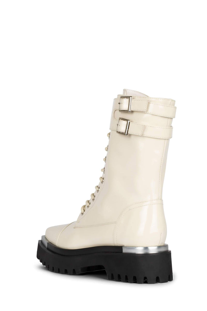 White Women's Jeffrey Campbell Devotes Ankle Boots | FLHZXS-678