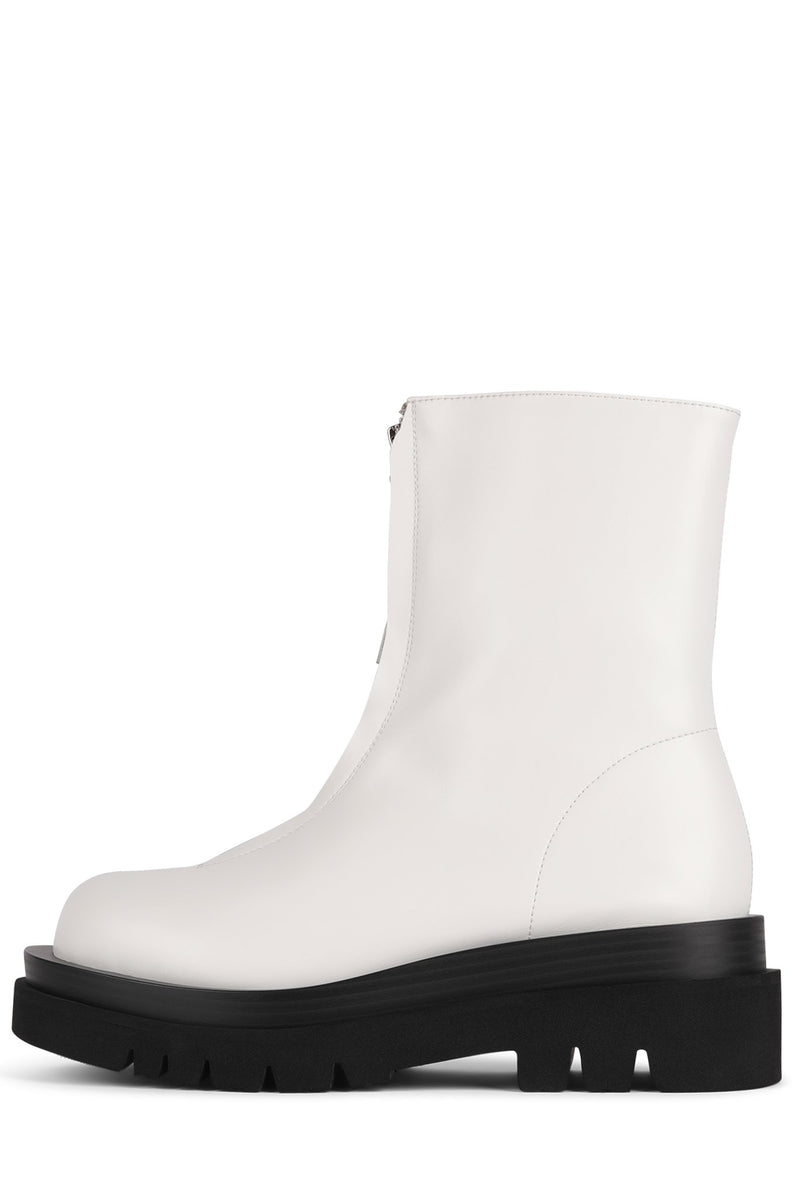 White Women\'s Jeffrey Campbell Dozed Rain Boots | GNICFW-296