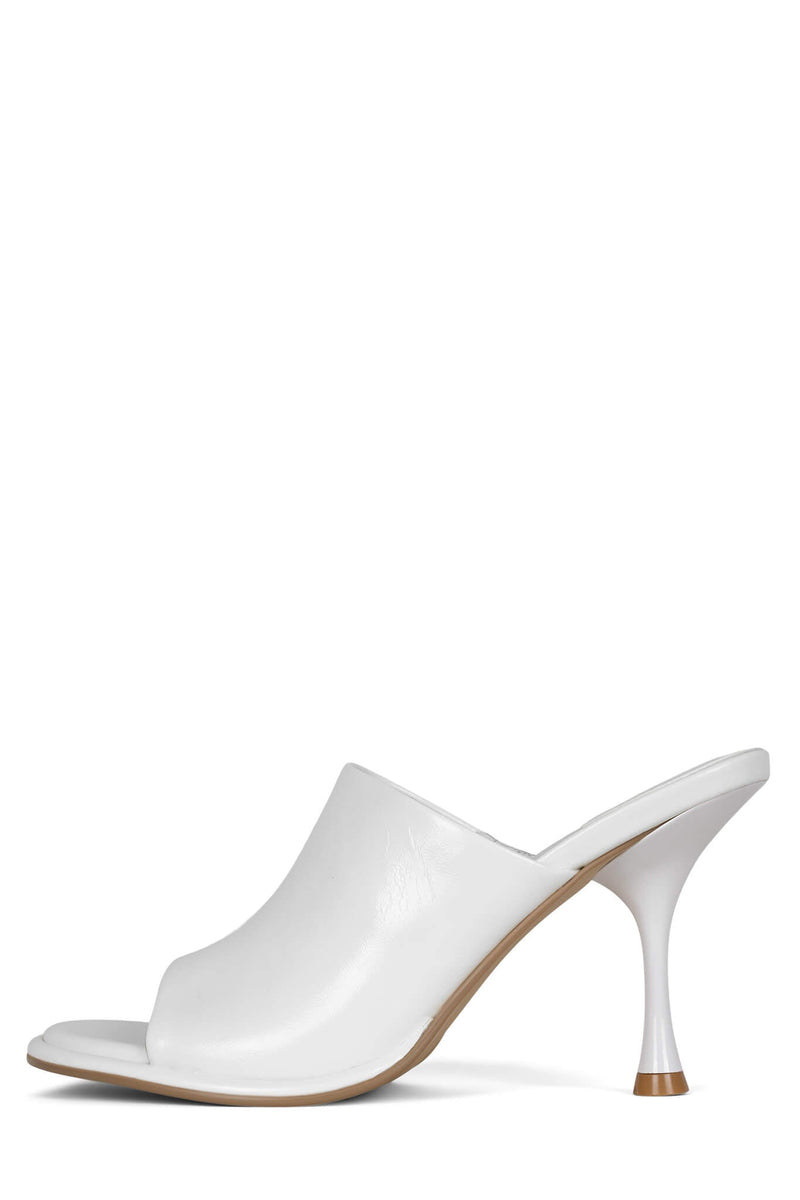 White Women\'s Jeffrey Campbell Implicit Heels | GYHKPN-462