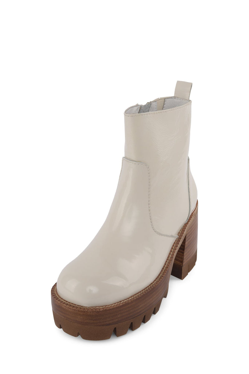 White Women's Jeffrey Campbell Quavo Ankle Boots | ABIMRW-374