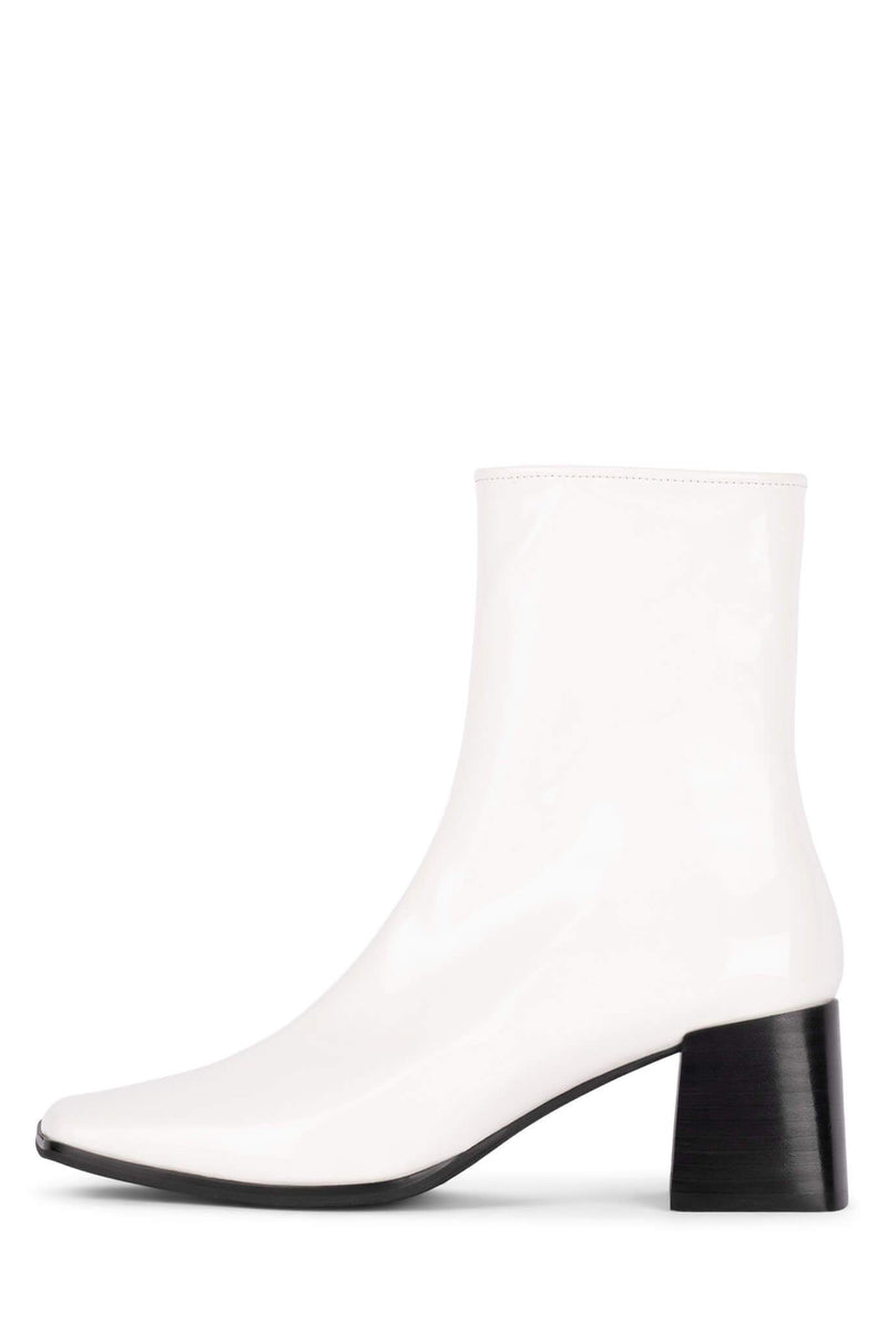 White Women\'s Jeffrey Campbell Slique Ankle Boots | EANTOF-971