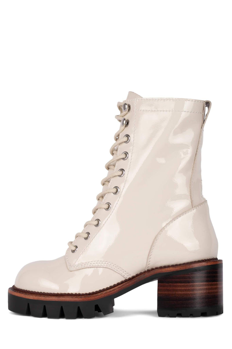 White Women\'s Jeffrey Campbell Sycam-2 Ankle Boots | ECUFWJ-361