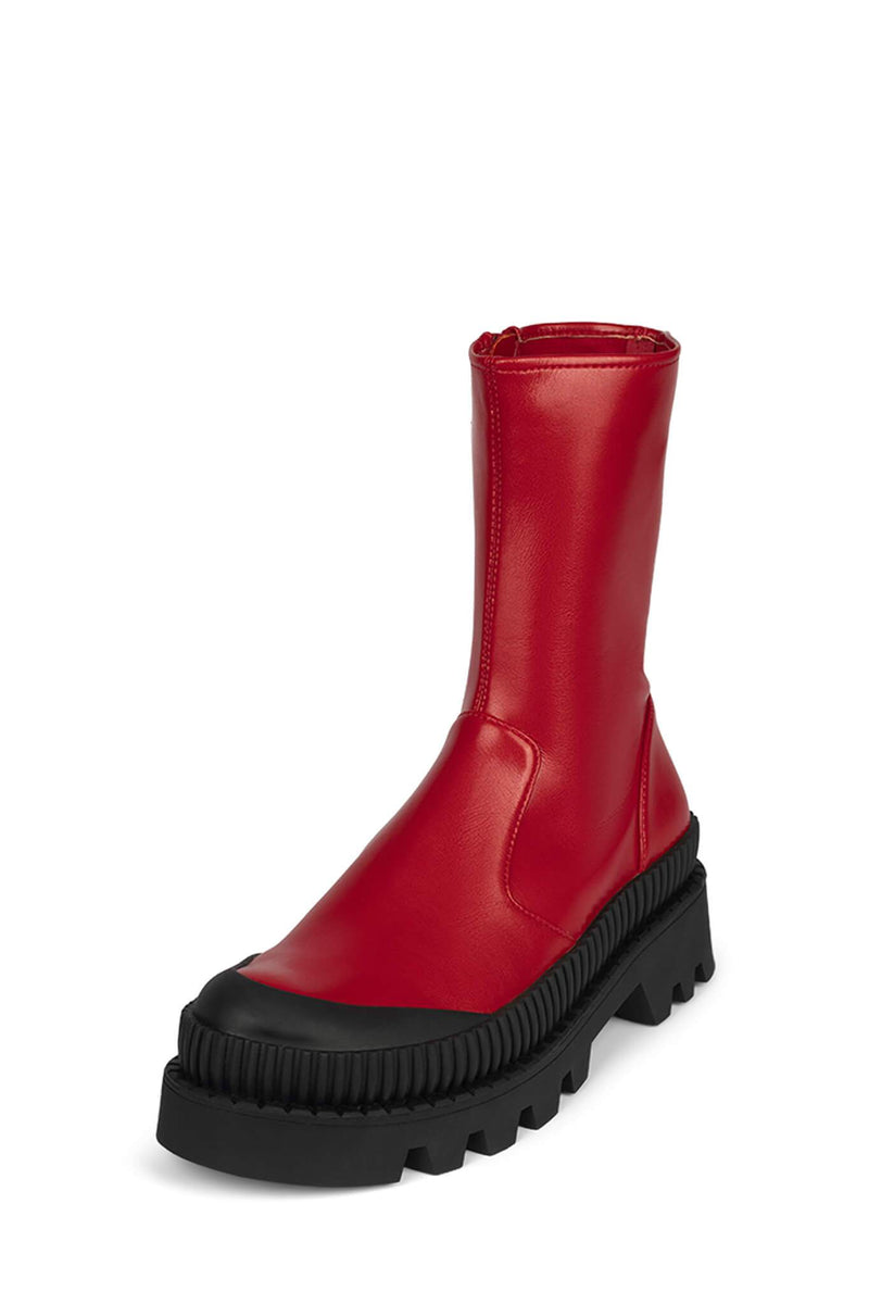 White Women's Jeffrey Campbell Tough Rain Boots | UWSXDK-291