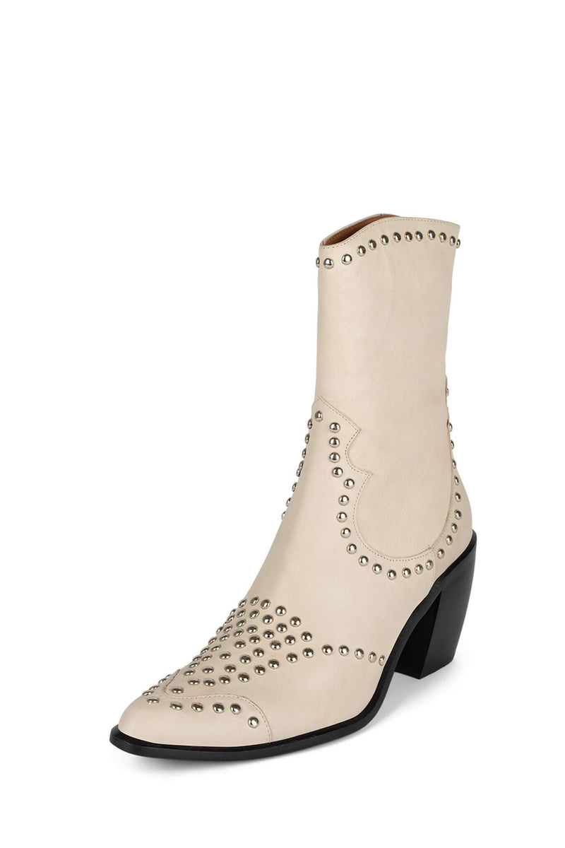 White Women's Jeffrey Campbell Xoro-St Ankle Boots | WBEGNV-804